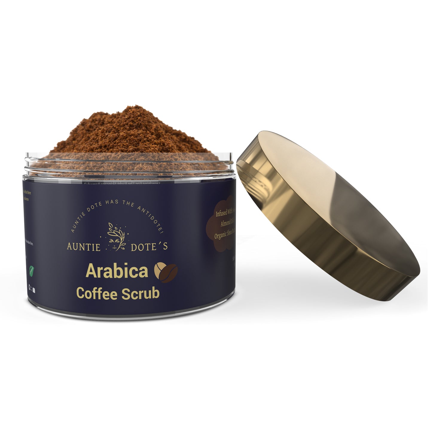 Auntie Dote's Arabica Coffee Dead Sea Salt Scrub 100g