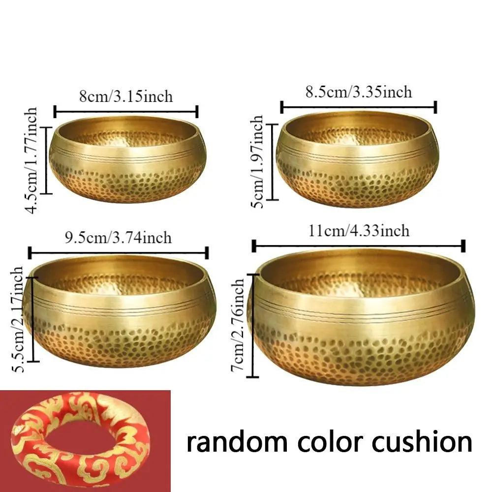 Nepal Tibetan Singing Bowl Set for Meditation