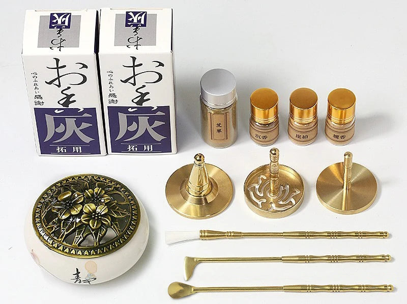 13pcs Brass Incense Tool Set