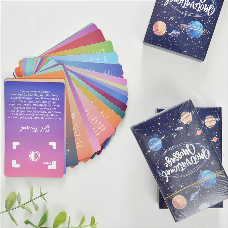 52pcs Motivational Message Cards