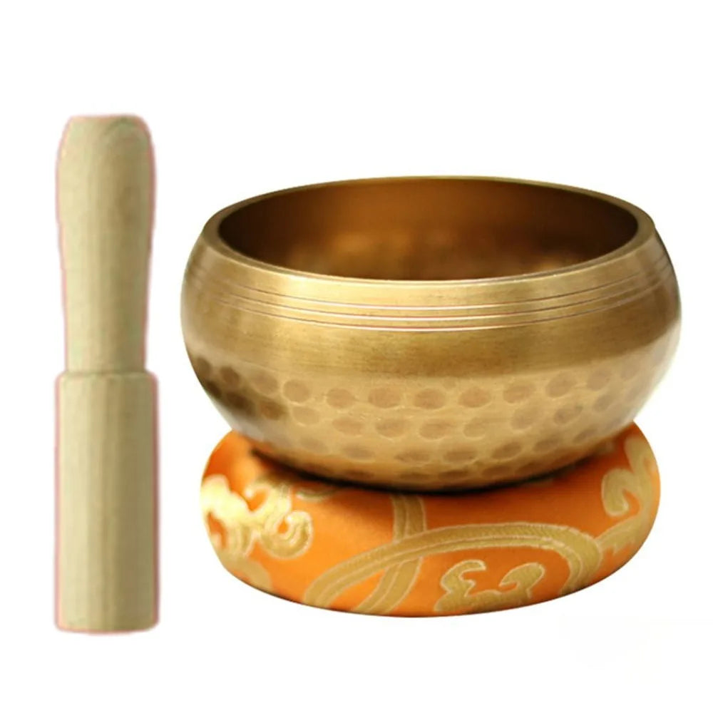 Nepal Tibetan Singing Bowl Set for Meditation