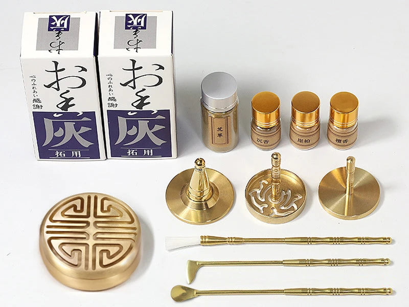 13pcs Brass Incense Tool Set